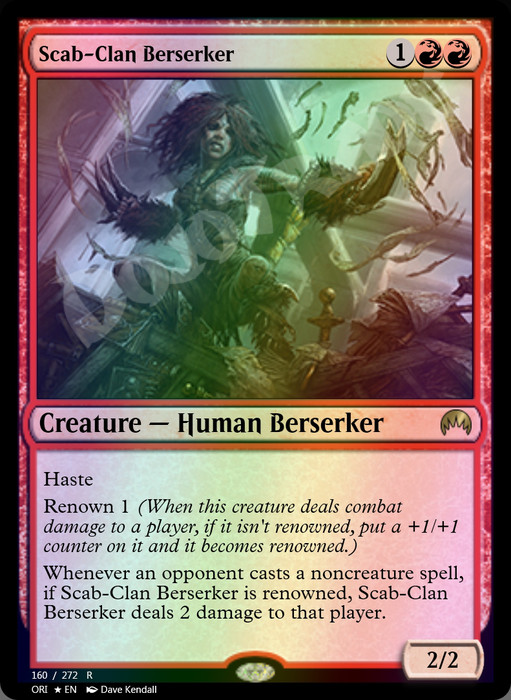 Scab-Clan Berserker FOIL