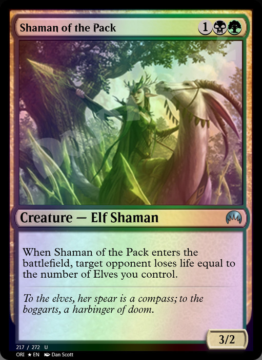 Shaman of the Pack FOIL