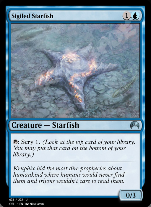 Sigiled Starfish