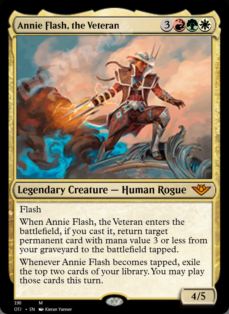 Annie Flash, the Veteran