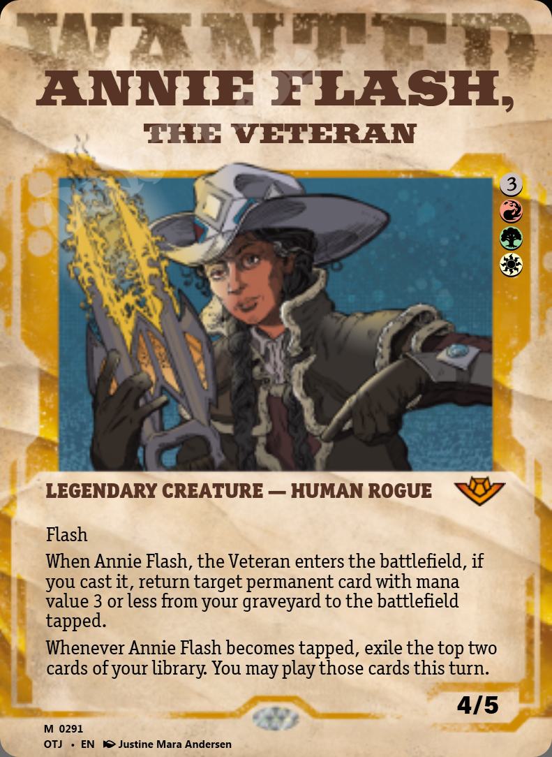 Annie Flash, the Veteran (Showcase)