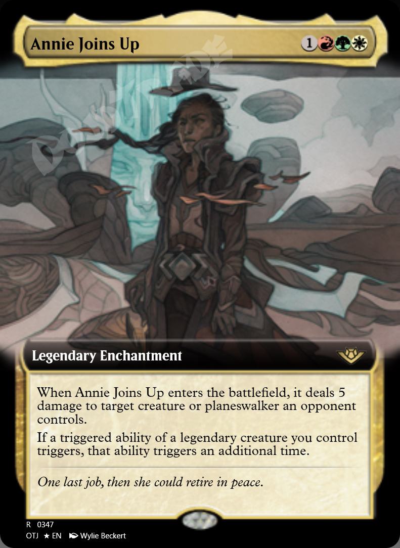 Annie Joins Up (Extended Art) FOIL