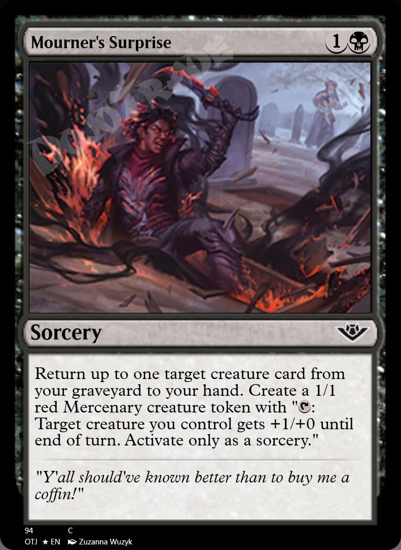 Mourner's Surprise FOIL