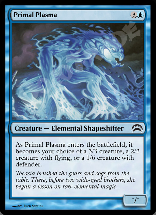 Primal Plasma