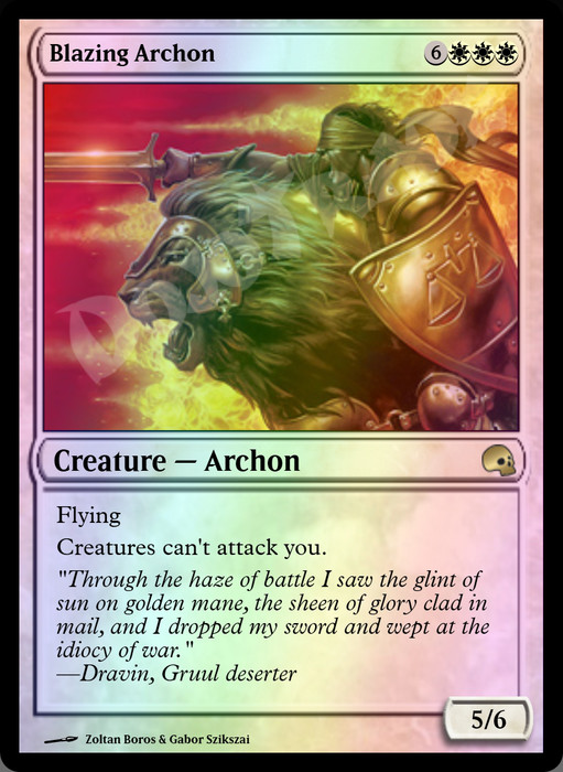 Blazing Archon FOIL