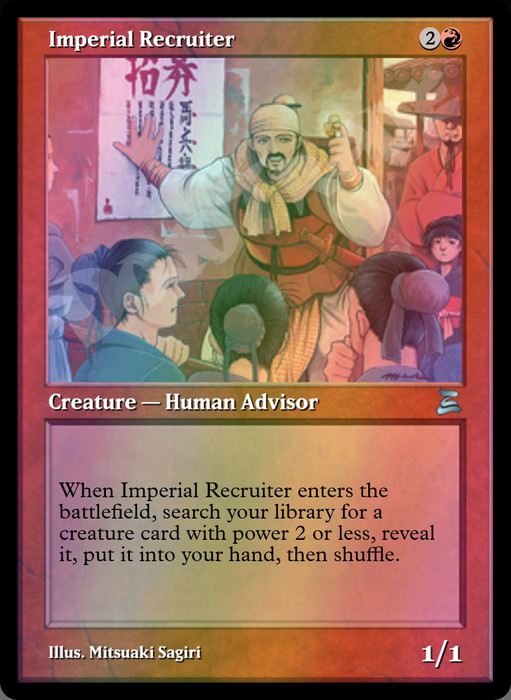 Imperial Recruiter FOIL