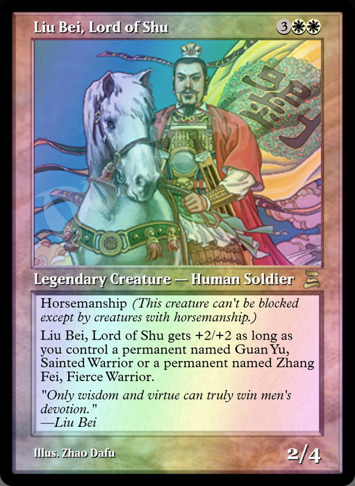 Liu Bei, Lord of Shu FOIL