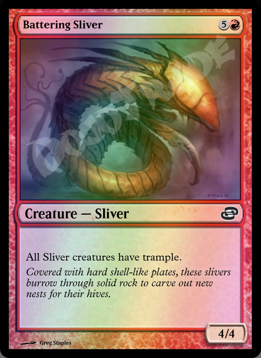 Battering Sliver FOIL