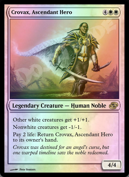 Crovax, Ascendant Hero FOIL