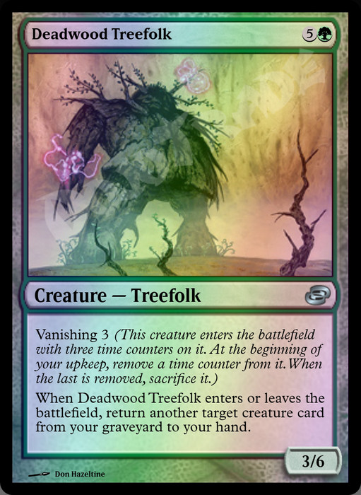 Deadwood Treefolk FOIL