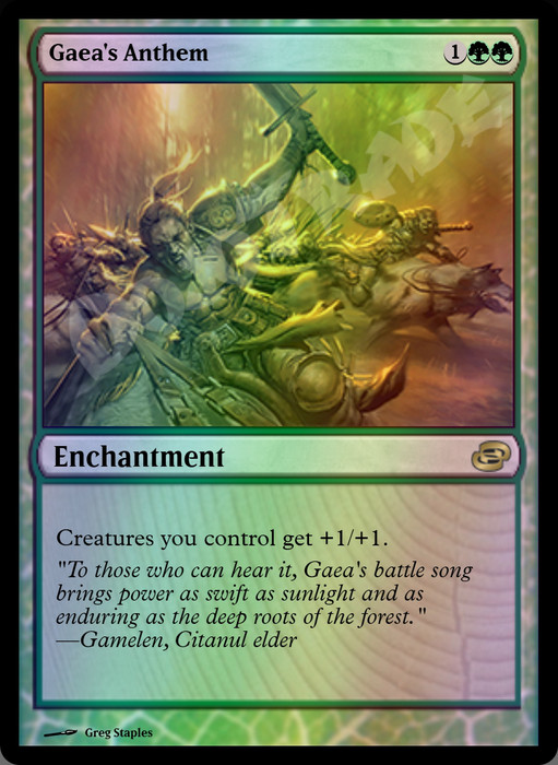 Gaea's Anthem FOIL