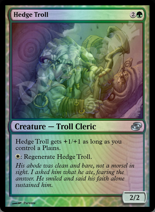 Hedge Troll FOIL