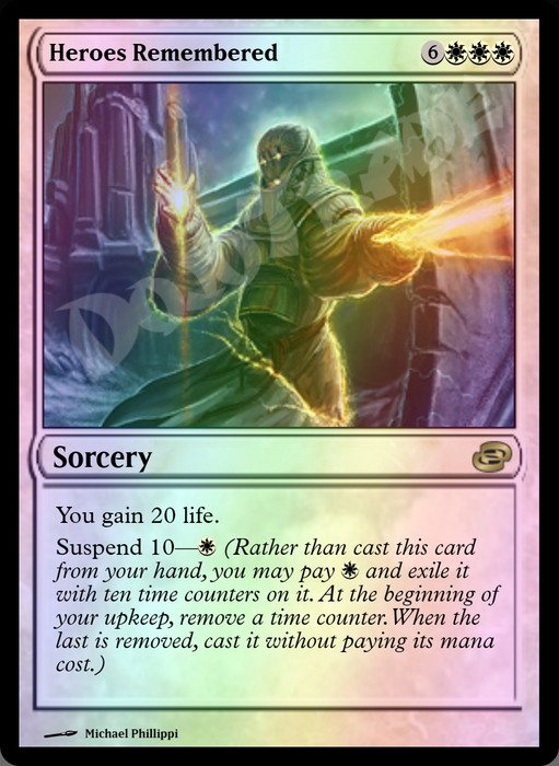 Heroes Remembered FOIL
