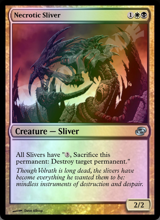 Necrotic Sliver FOIL