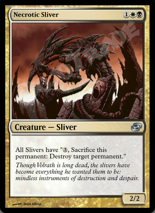 Necrotic Sliver