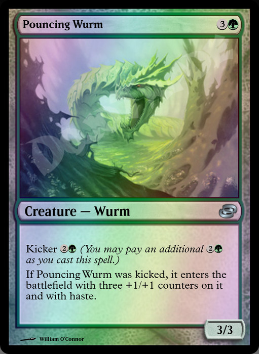 Pouncing Wurm FOIL