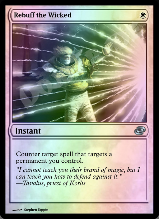 Rebuff the Wicked FOIL