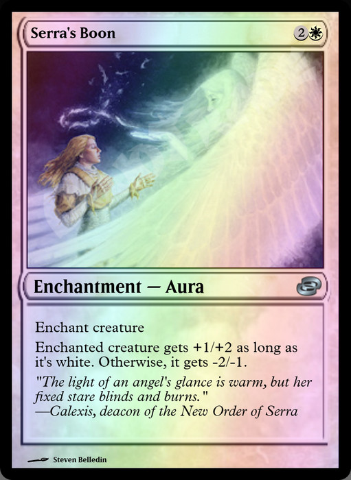 Serra's Boon FOIL