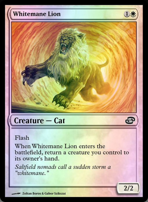 Whitemane Lion FOIL
