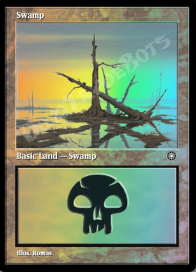 Swamp (Crossed Trees) FOIL