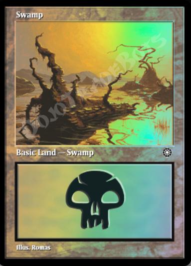 Swamp (Yellow Sun) FOIL
