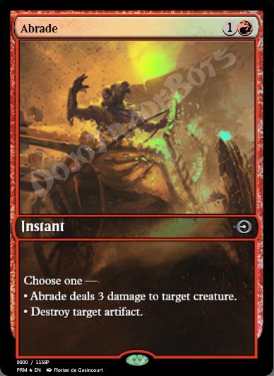 Abrade (Game Day) FOIL