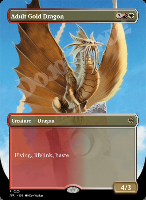 Adult Gold Dragon