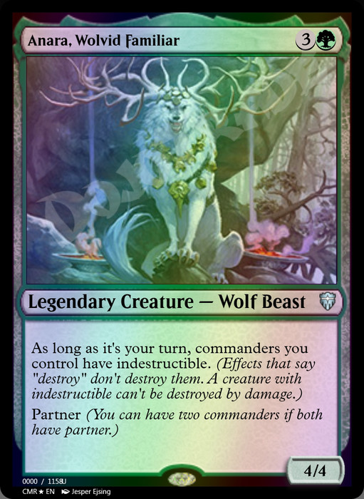 Anara, Wolvid Familiar FOIL