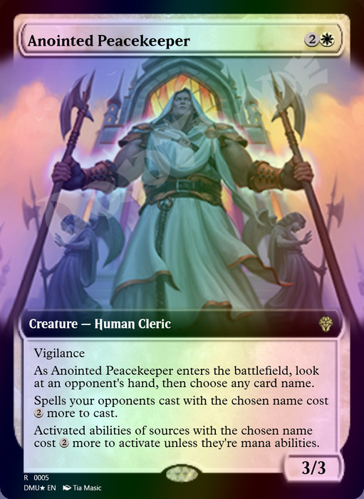 Anointed Peacekeeper FOIL