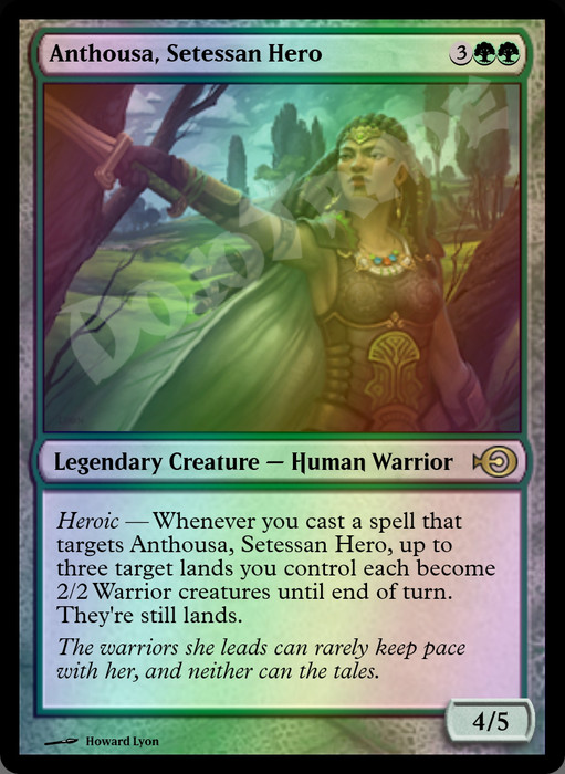 Anthousa, Setessan Hero FOIL