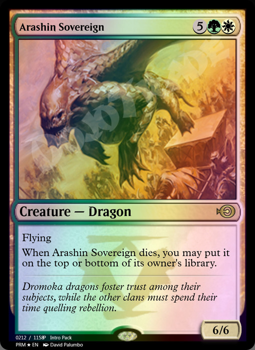 Arashin Sovereign FOIL