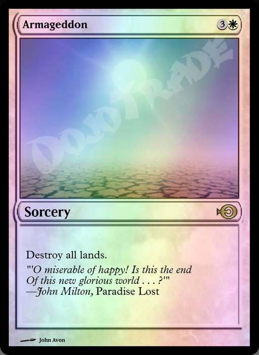 Armageddon FOIL