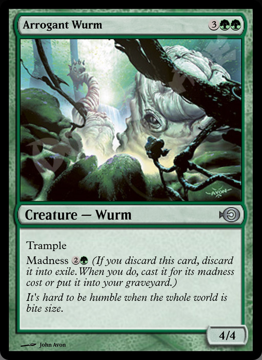 Arrogant Wurm