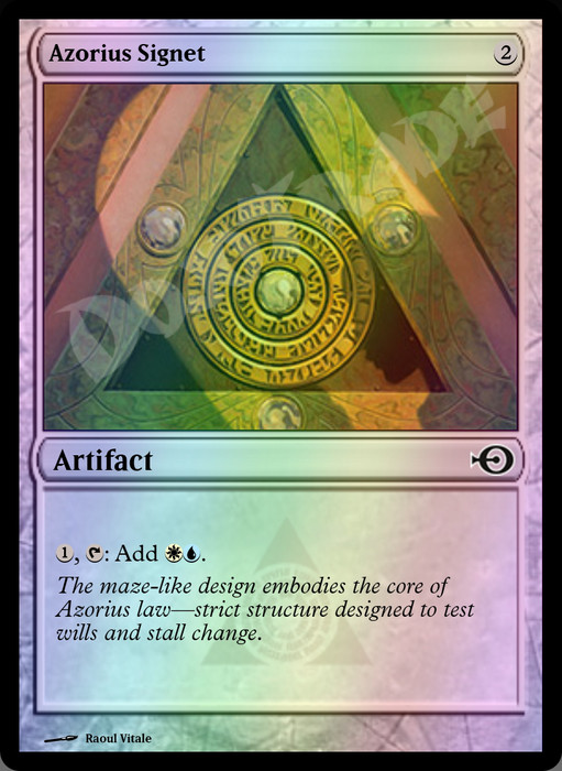 Azorius Signet (Common) FOIL