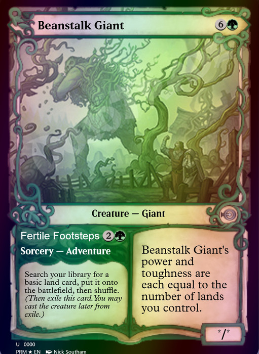 Beanstalk Giant FOIL