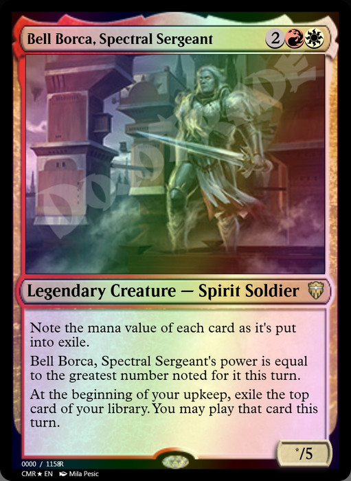 Bell Borca, Spectral Sergeant FOIL