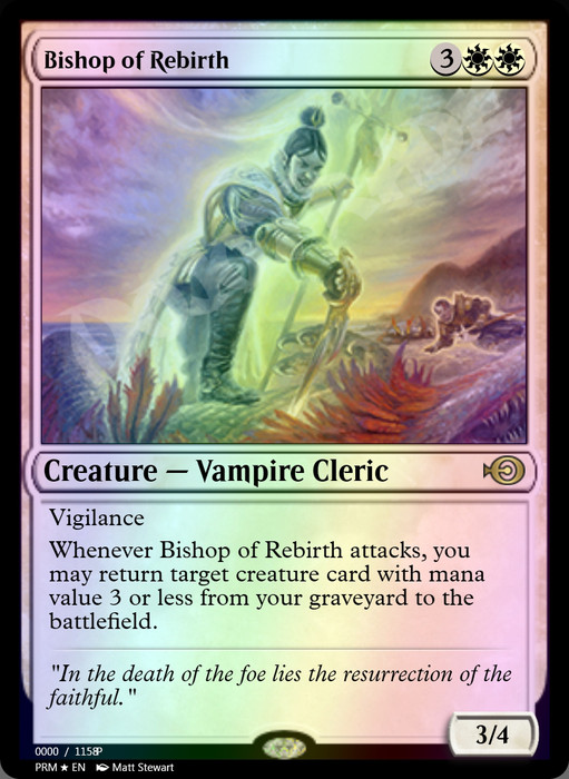 Bishop of Rebirth FOIL