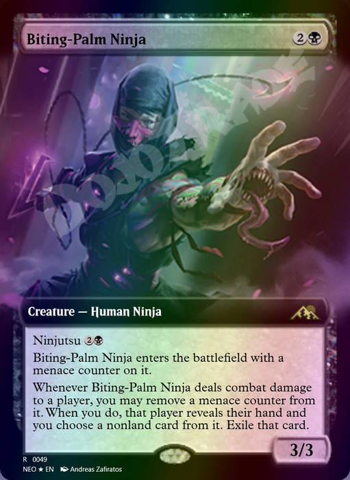 Biting-Palm Ninja FOIL