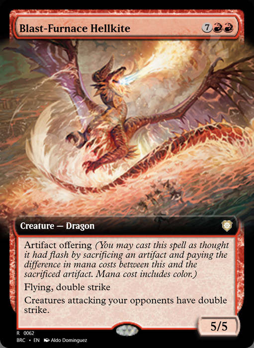 Blast-Furnace Hellkite (Extended Art)