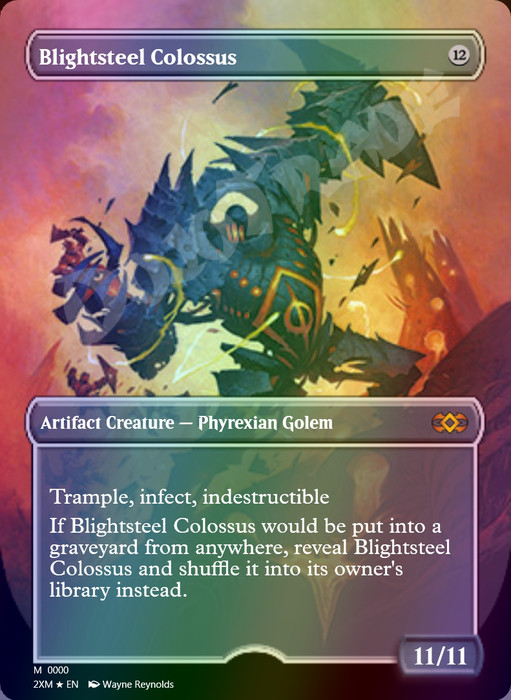 Blightsteel Colossus FOIL