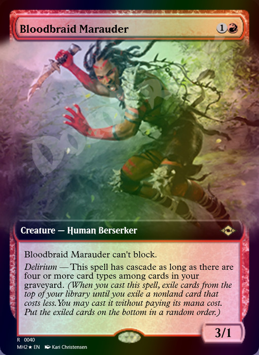 Bloodbraid Marauder FOIL