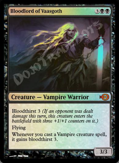 Bloodlord of Vaasgoth FOIL