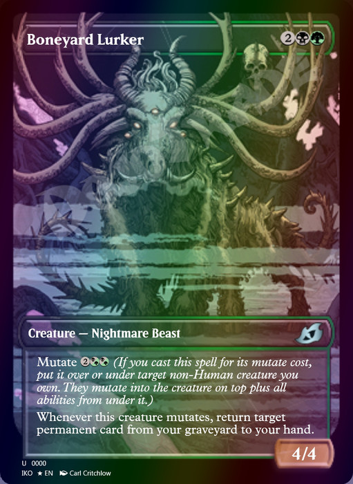 Boneyard Lurker FOIL