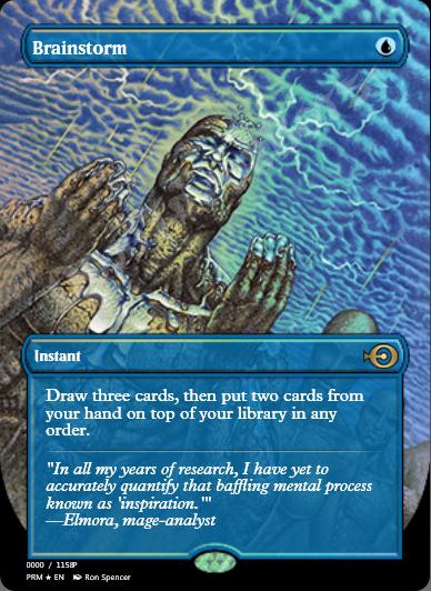 Brainstorm (Extended Art) FOIL