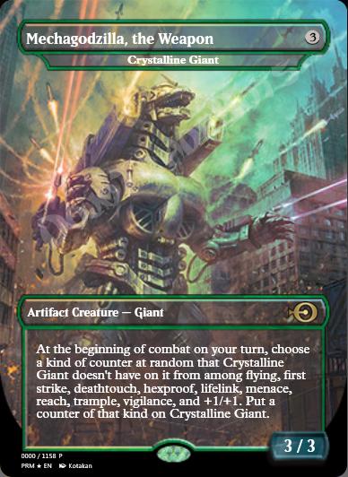 Crystalline Giant (Godzilla Series) FOIL