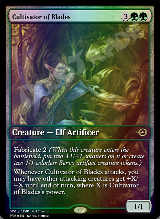 Cultivator of Blades FOIL