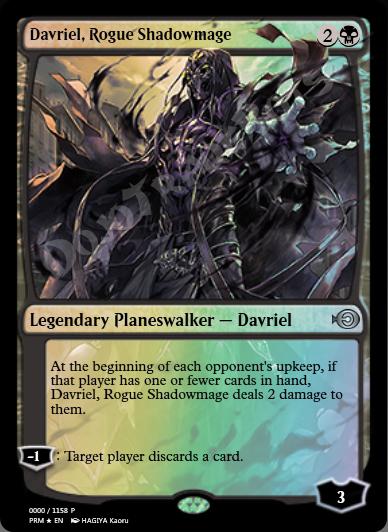 Davriel, Rogue Shadowmage (Japanese) FOIL