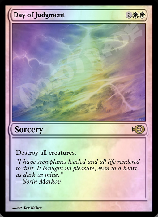 Day of Judgment (#404) FOIL
