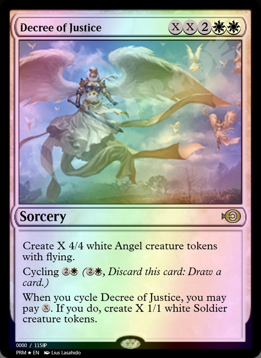 Decree of Justice (EVK) FOIL