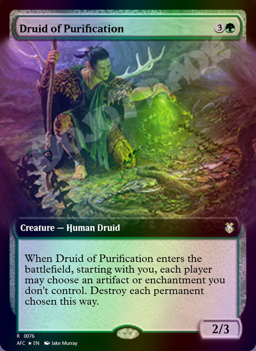 Druid of Purification FOIL